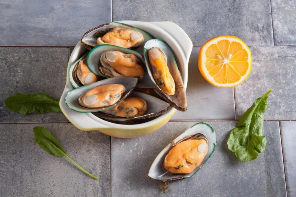 зеленые мидии