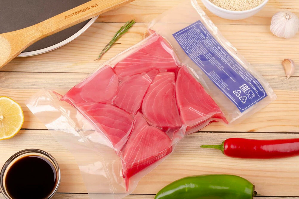 стейки тунца