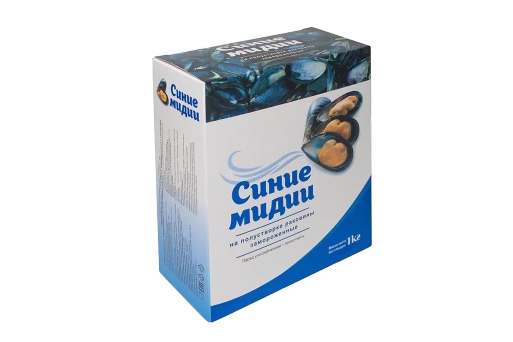 мидии синие