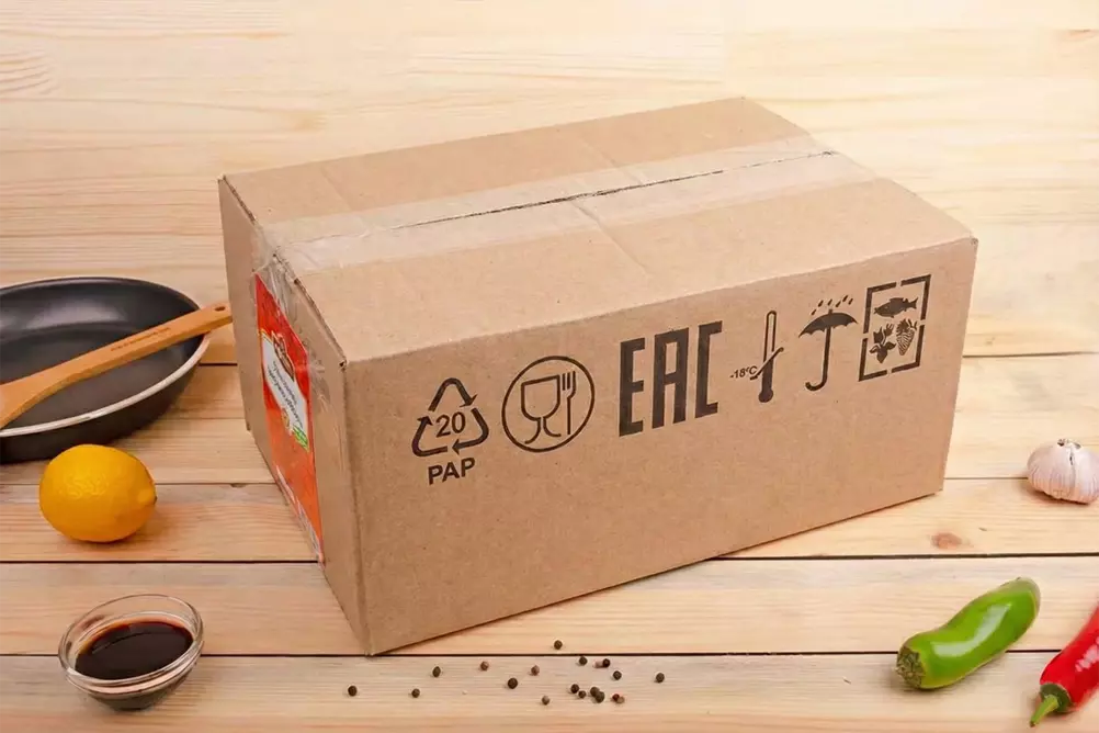 коробка пельменей