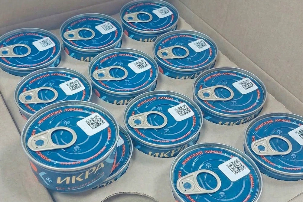 икра кеты коробка