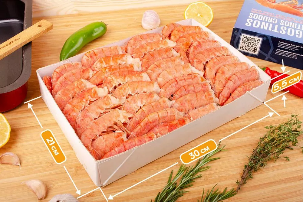 лангустины без головы