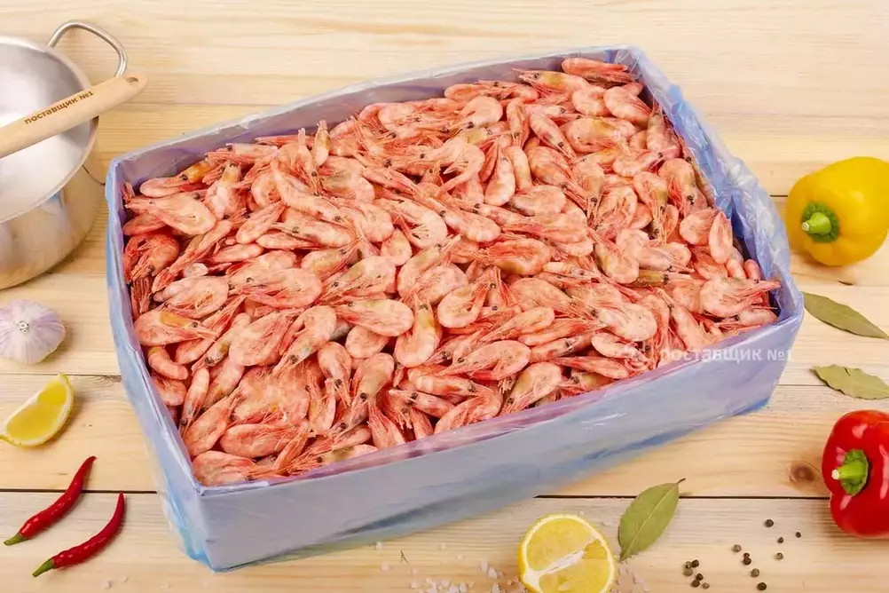 оптом креветки северные