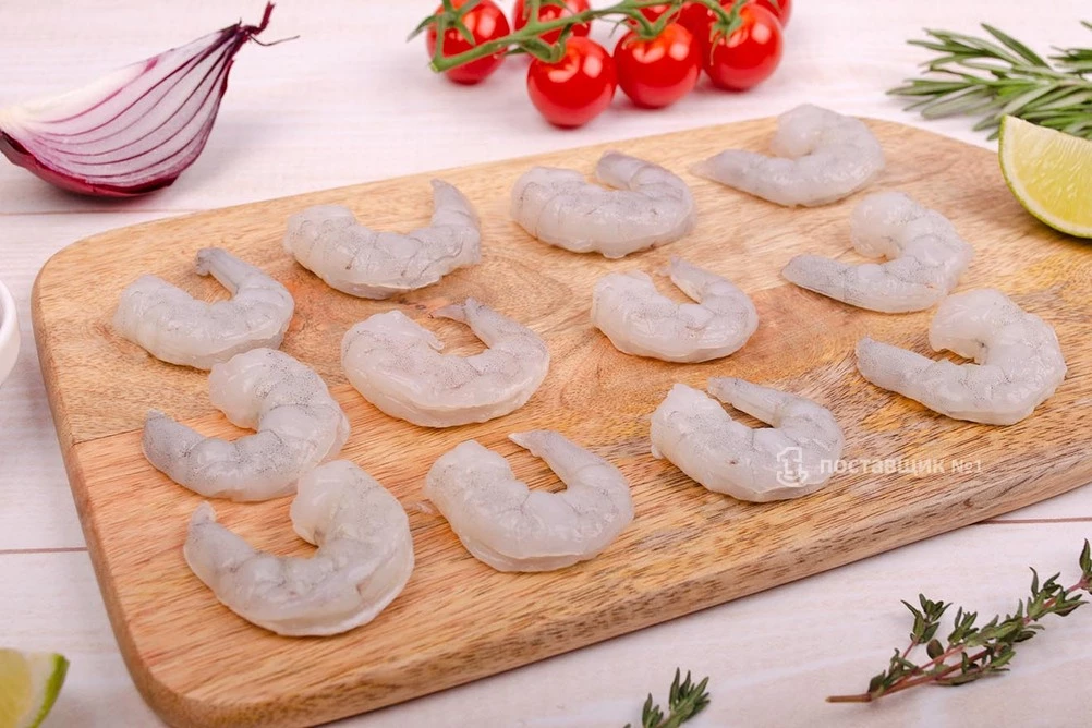 креветки очищенные
