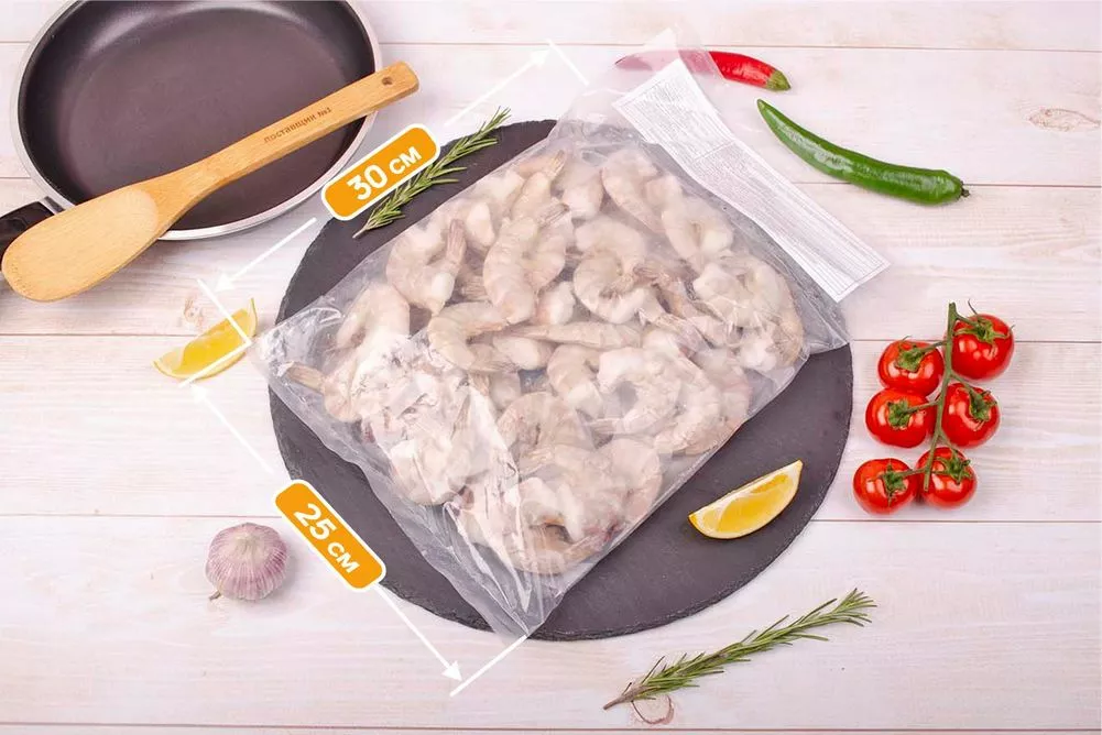 тигровые креветки упаковка