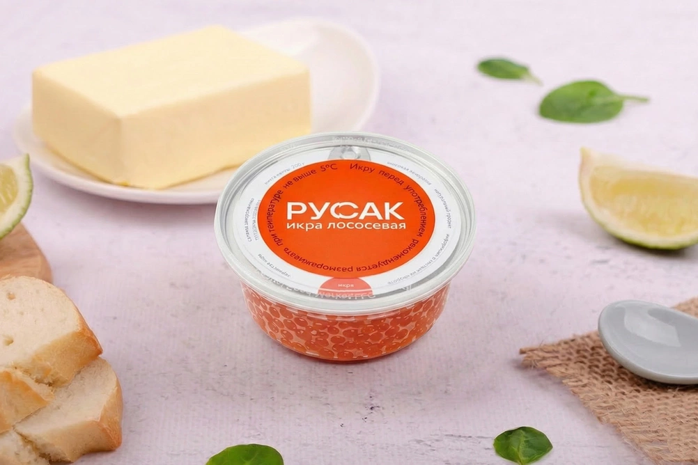 упаковка икры горбуши