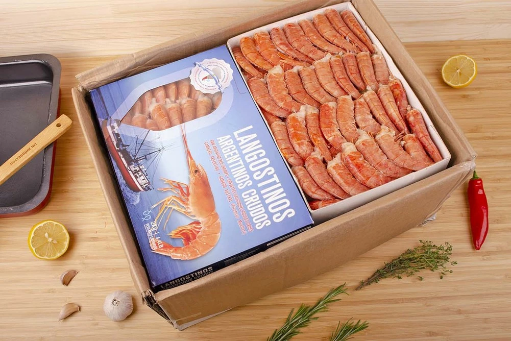 коробка лангустин