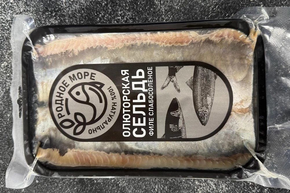 сельдь олюторская слабосоленая