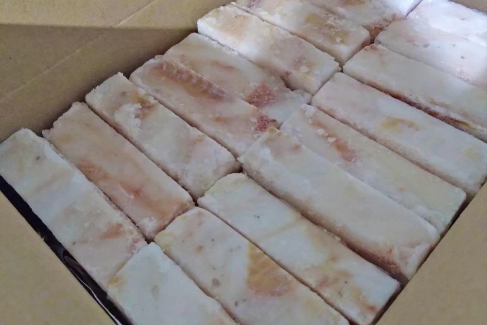 коробка минтая филе