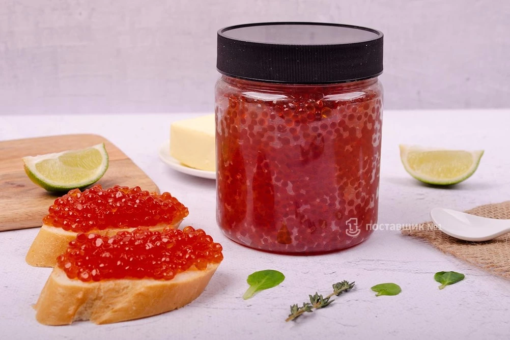 икра кижуча бутерброды