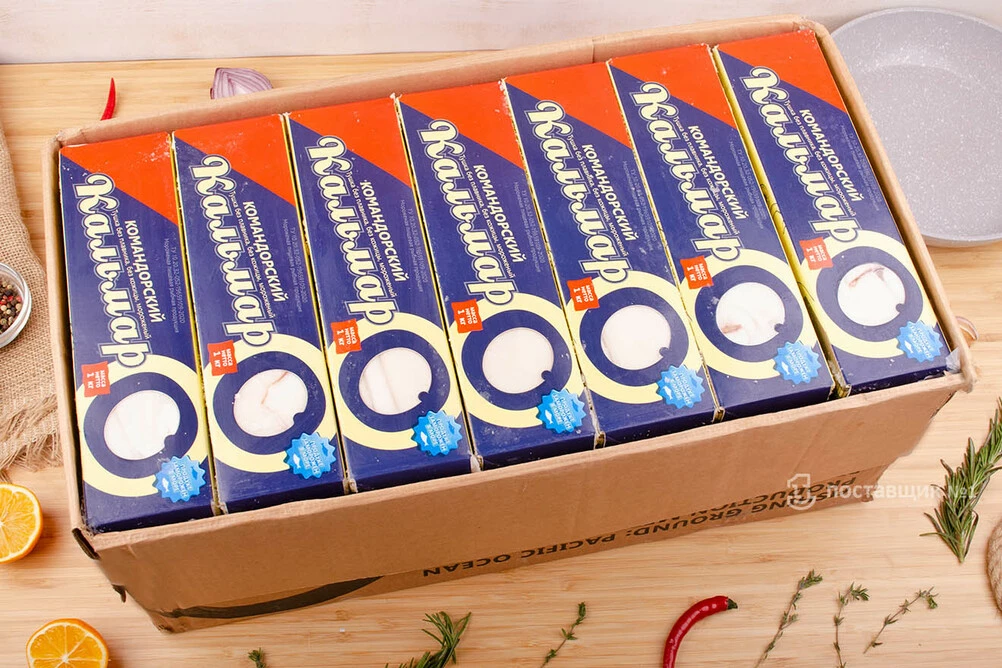 кальмары коробка