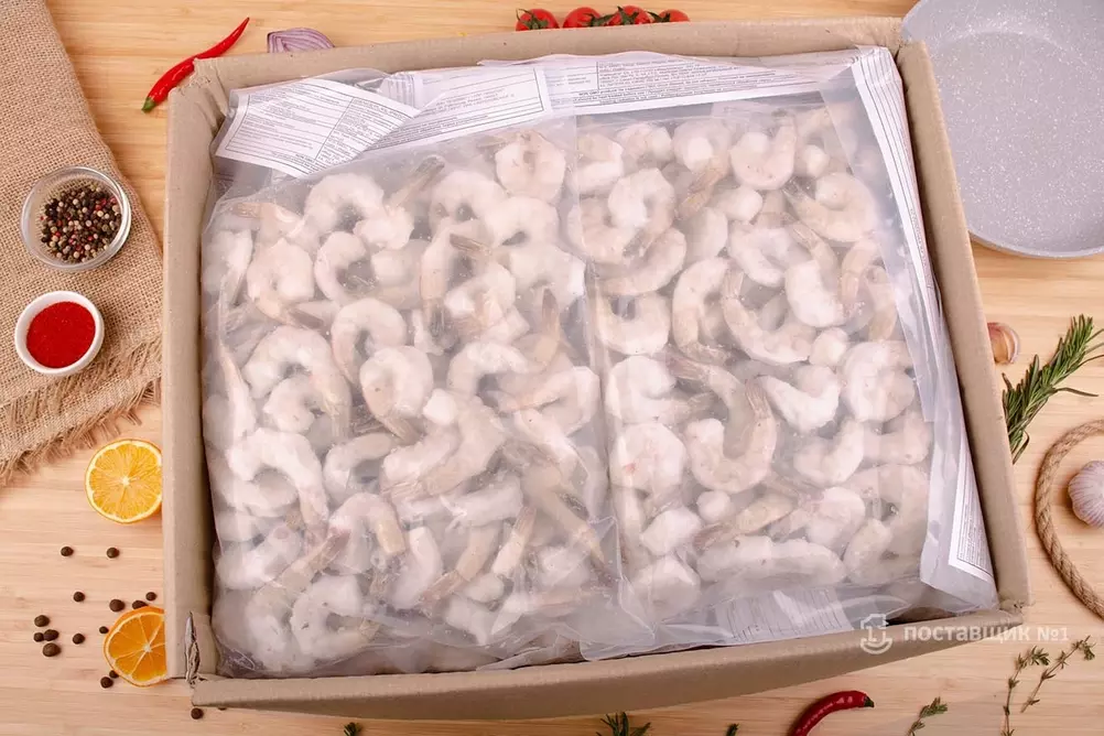 очищенные креветки оптом