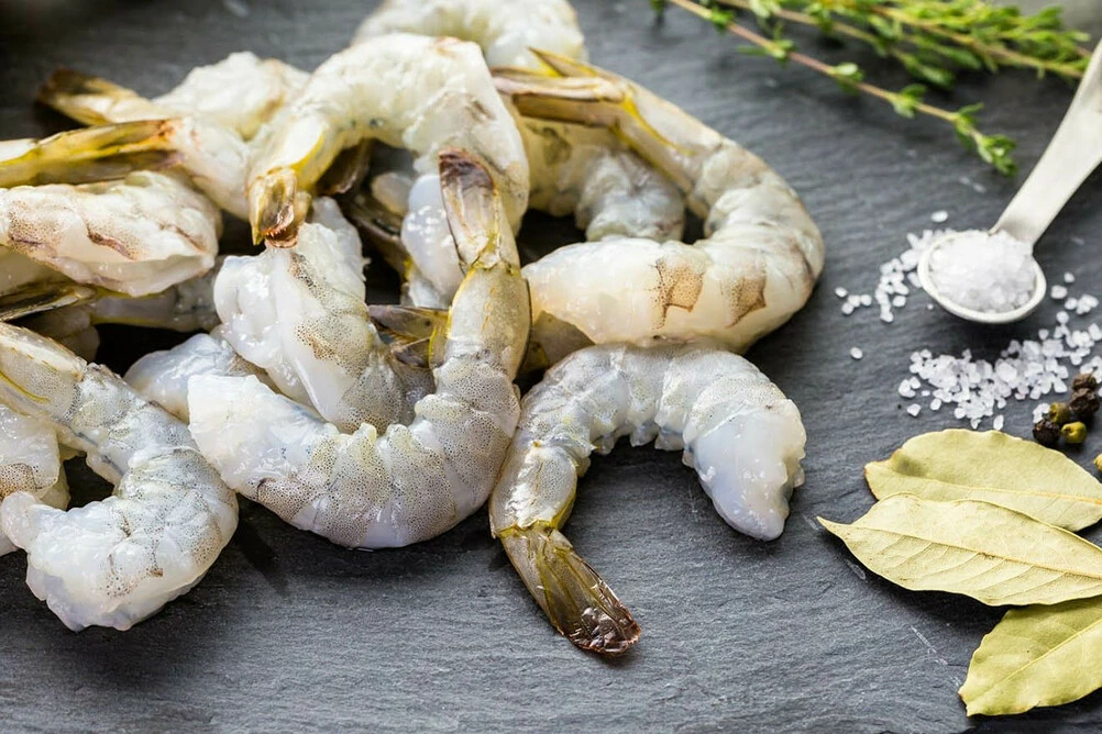 креветки очищенные