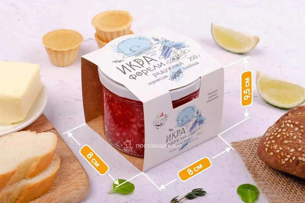 банка форелевой икры