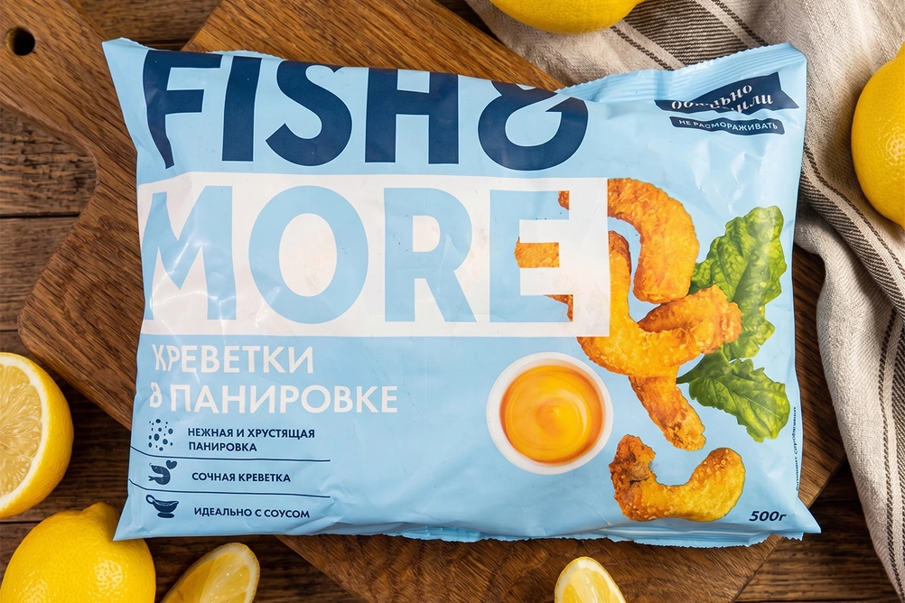 упаковка креветок