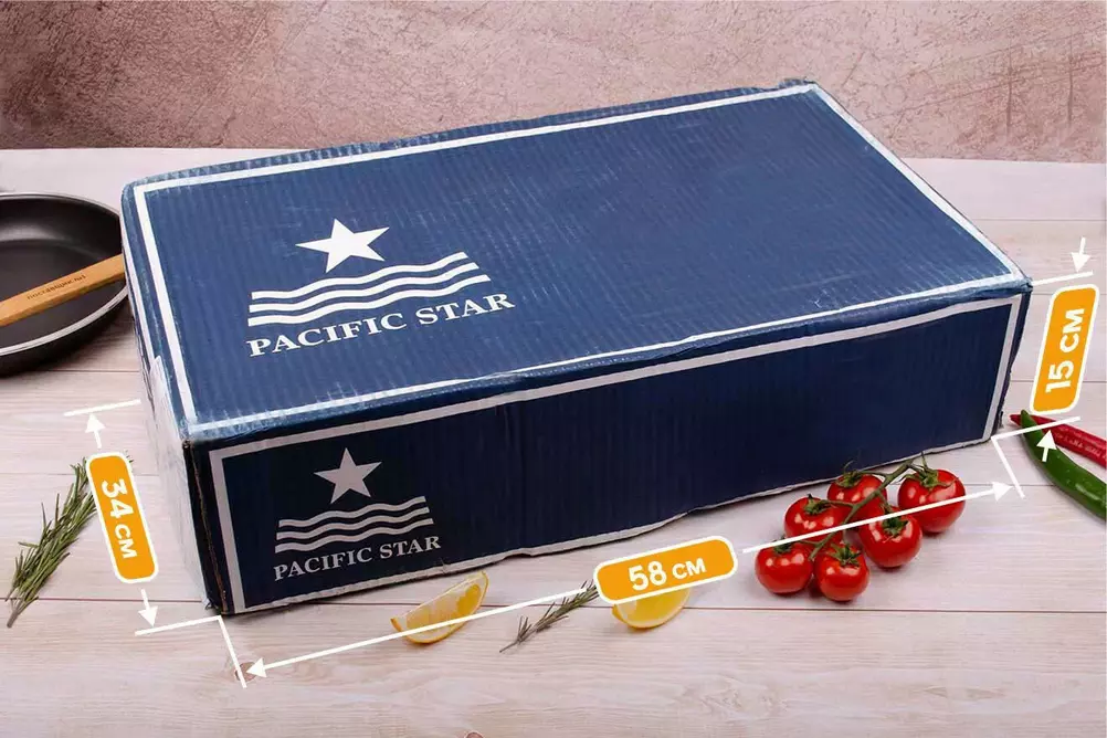 коробка семги