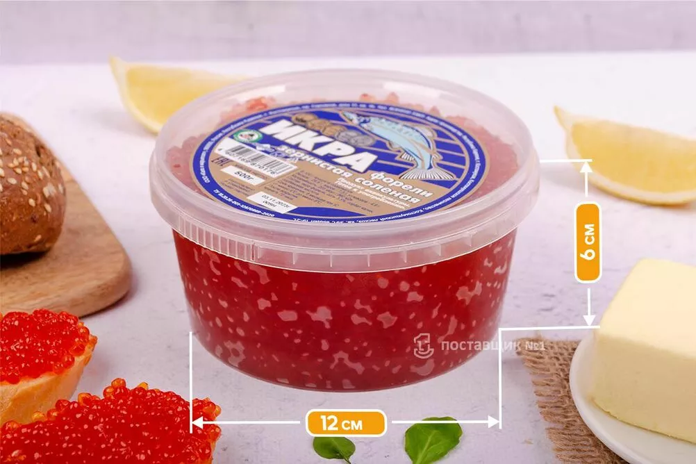 икра форели банка 500 грамм