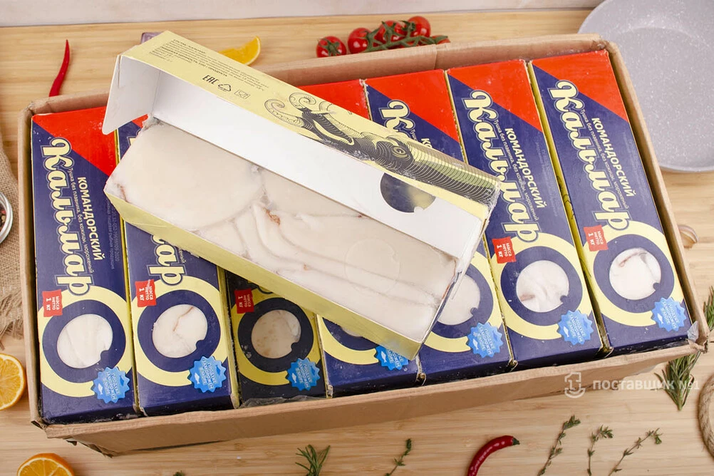 командорский кальмар оптом