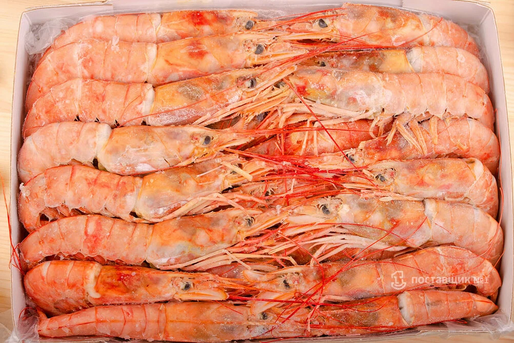 упаковка лангустин