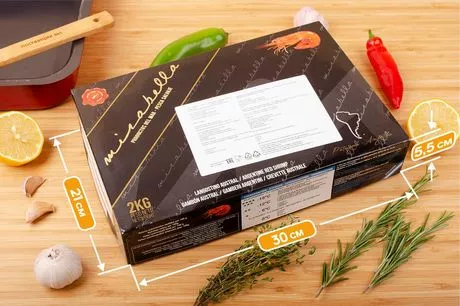 коробка лангустины