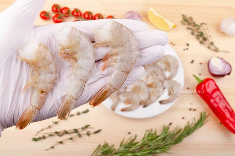 тигровые креветки размер