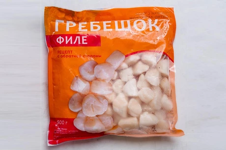 филе гребешка в упаковке