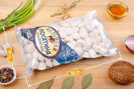 упаковка пельмений