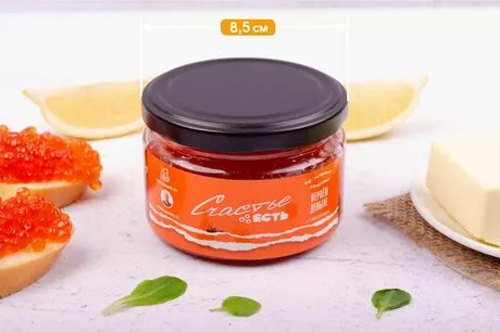 банка икры горбуши 250 грамм