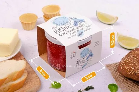 банка форелевой икры