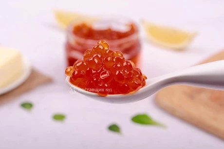 ложка икры кижуча