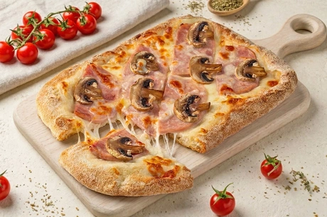 пицца римская ветчина-грибы