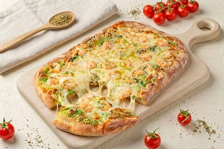 пицца римская креветки с сыром